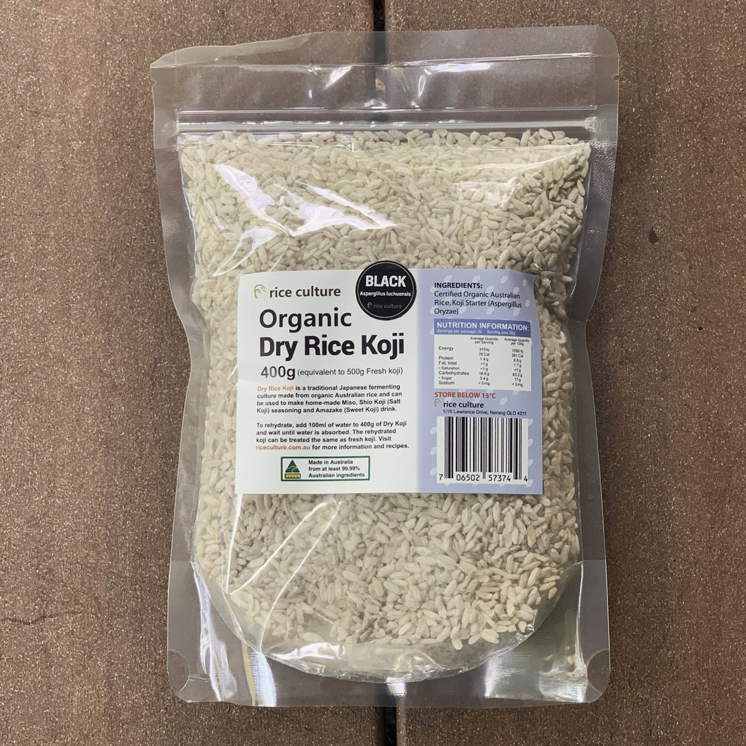 Australian Organic Dried Black Rice Koji
