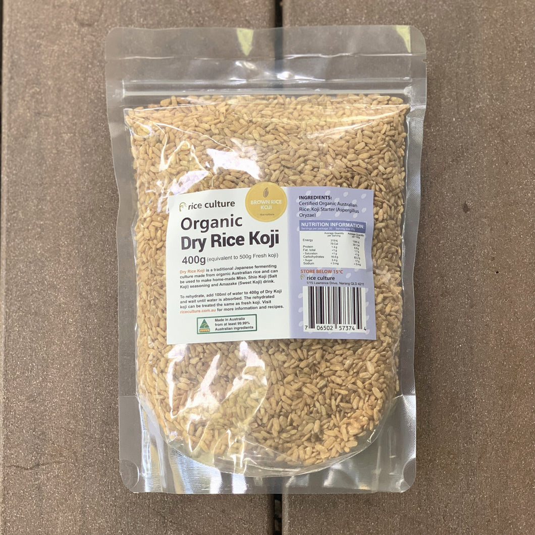 Australian Organic Dried Brown Rice Koji