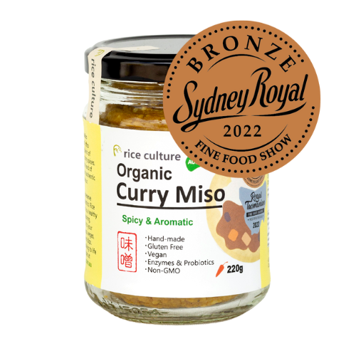 [FRAGRANT CURRY] Organic Curry Miso - 220g Glass Jar
