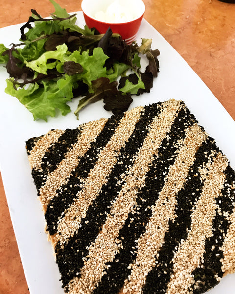 Sesami and Miso chicken loaf