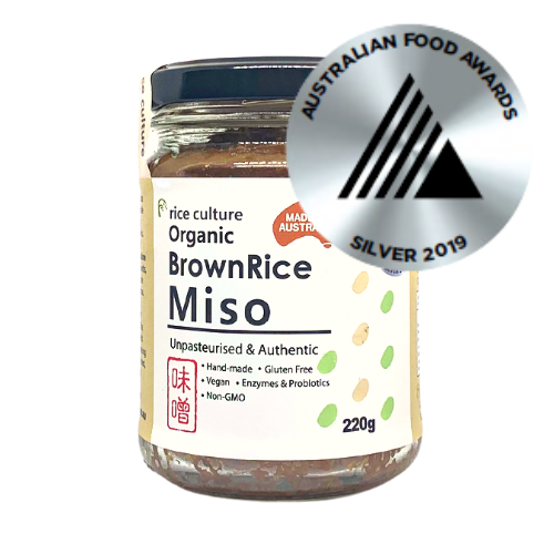 [BROWN RICE GOODNESS]  Australian Organic Brown Rice Miso